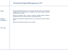 Tablet Screenshot of greyhawkcm.com